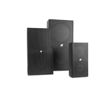 K-Array Domino KF26 White Full range stainless steel 6" 8-32 Ohm